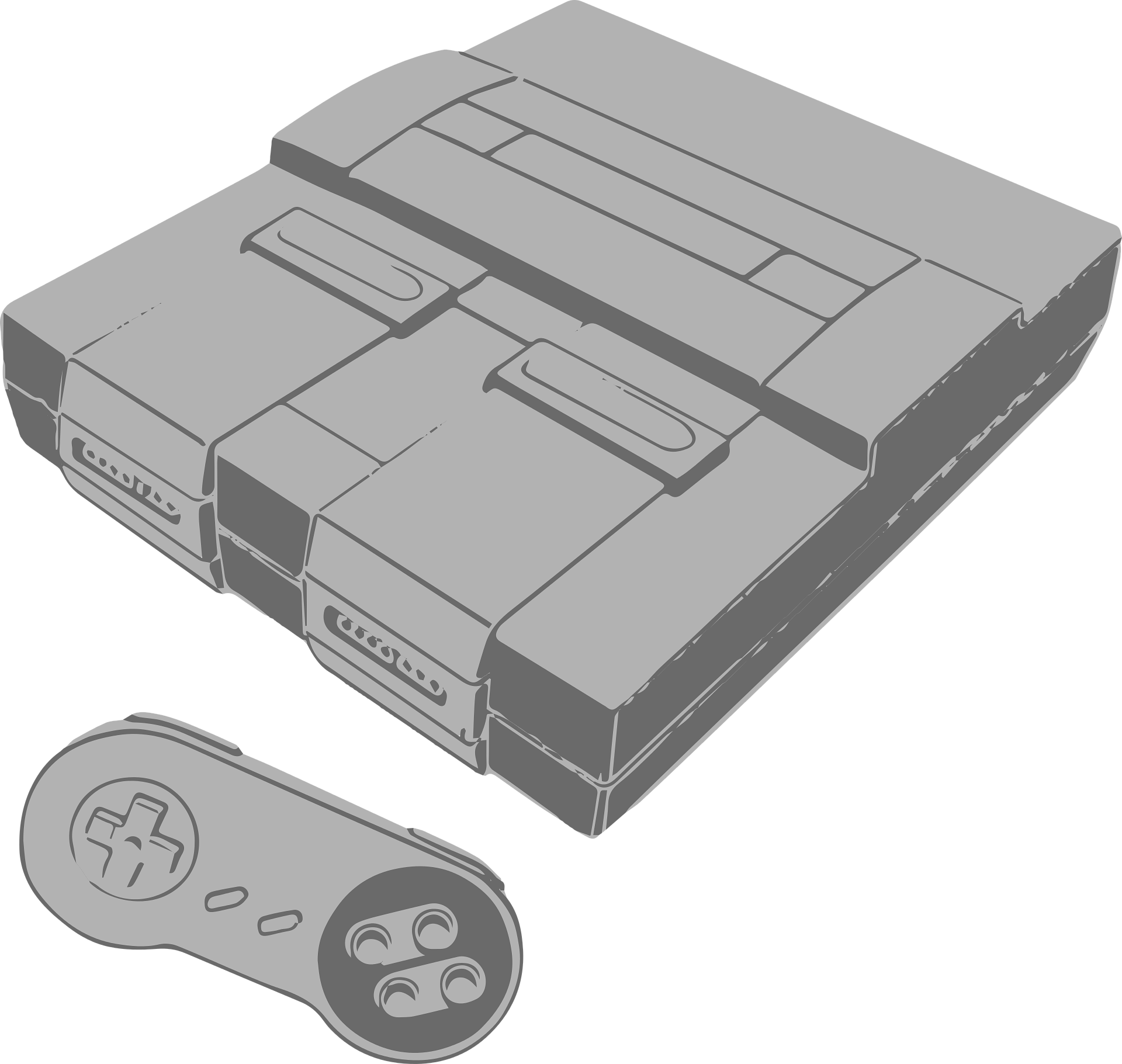 SNES Revive console artwork